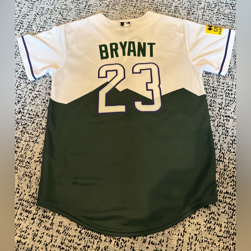 Kris Bryant Colorado Rockies official youth jersey- new without tags - Picture 3 of 5